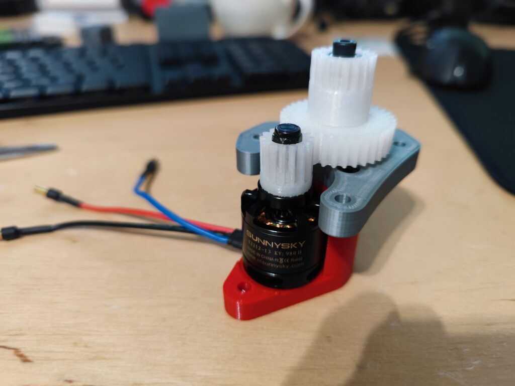 Przekładnia zębata z nylonu