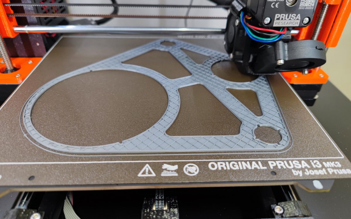 Wydruk próbny szary